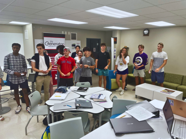 Students preparing to learn about Collobaration and Teamwork