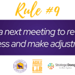 Graphic for Rule #9 of strategic doing