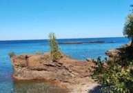 Lake Superior in Marquette, Michigan